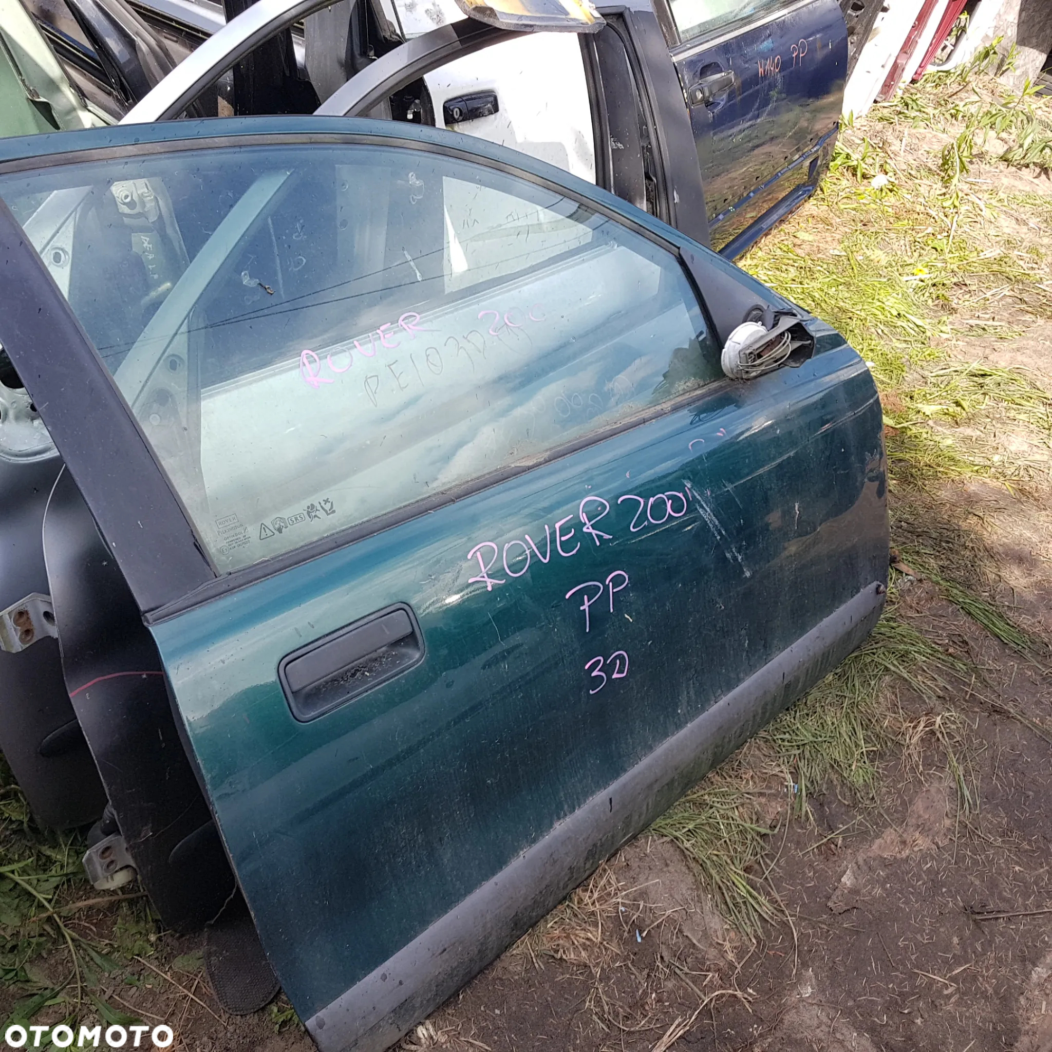 drzwi zamek szyba podnośnik SILNICZEK SZZYBY rover 200 prawe 3d oryginał - 2