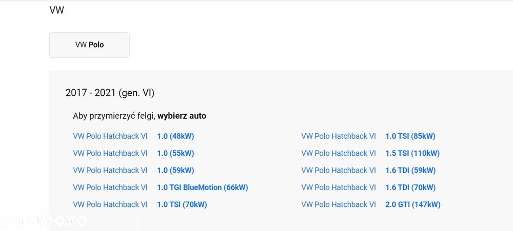 VW Polo 16x6,5/5x100x57,1 ET47 NF42 - 8