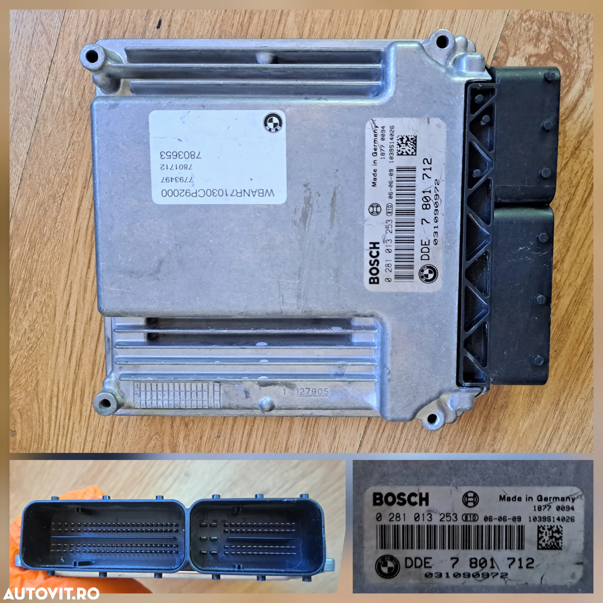 Calculator ecu modul motor bmw seria 1 seria 3 seria 5 seria 6 seria 7 audi A2 - 4