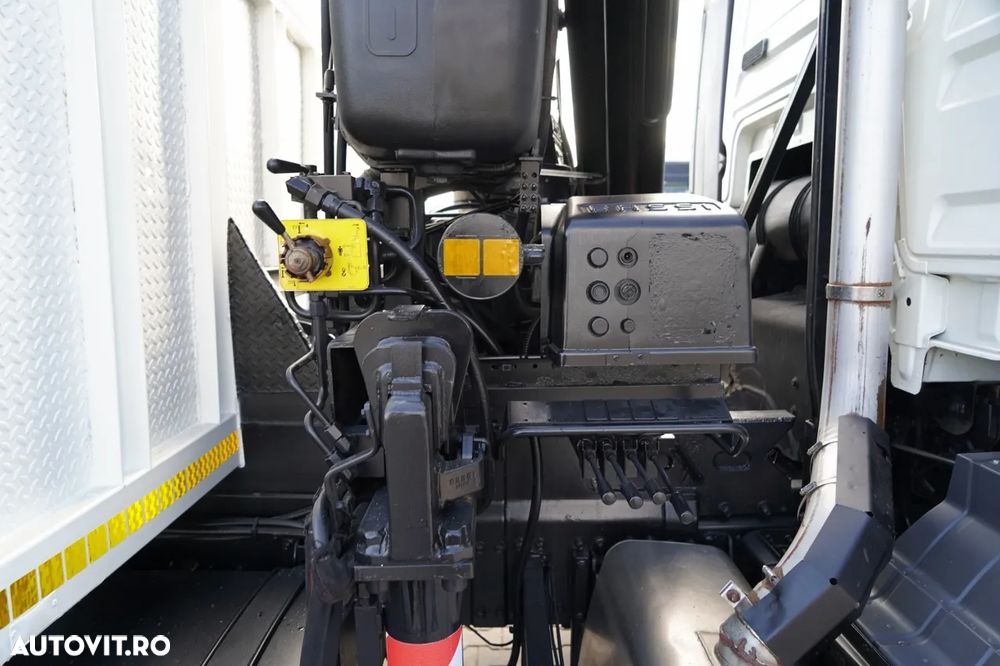 MAN TGS 26.360 / 6X2 / REMORCA AUTO + FASSI F 190A.22 / COMANDE HIDRAULICE / TROLIU / - 14