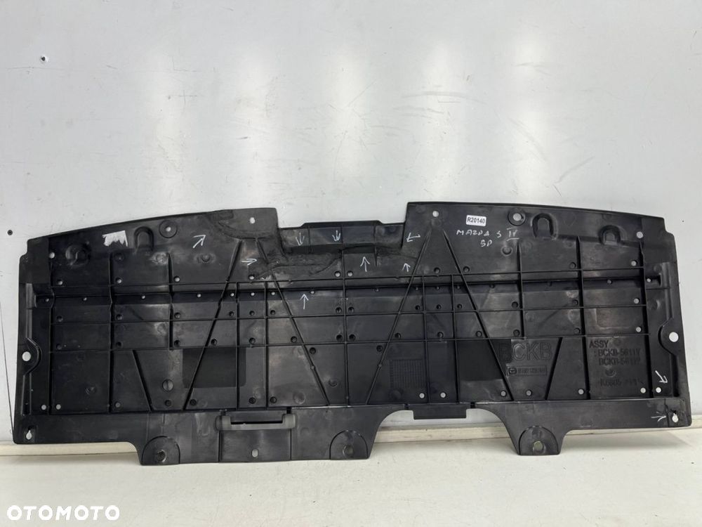Osłona podwozia Mazda 3 IV BP 2019r.- osłona dolna płyta silnika pod zderzak oryginalna bckb-5611y - 1
