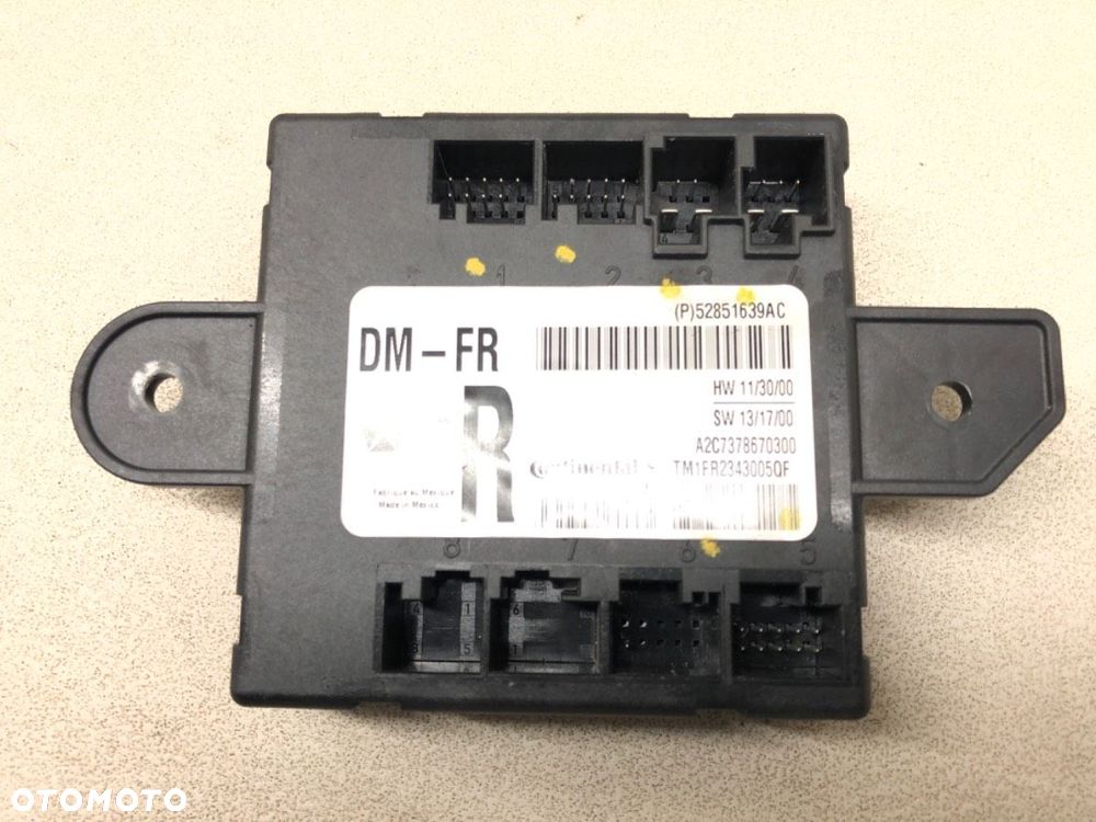 MODUŁ DRZWI - 107.00 PLN - MASERATI QUATTROPORTE VI 2012 - 2022 3.0 S Q4 302 kW [411 KM] benzyna - 4