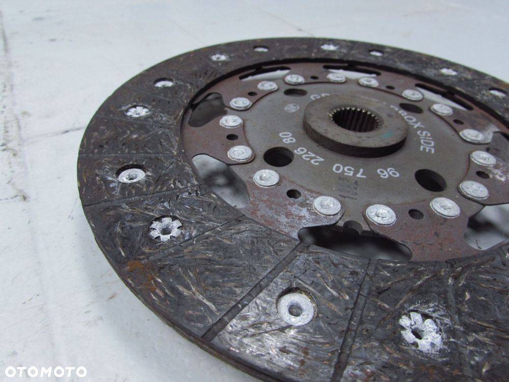 VOLVO PEUGEOT 1.6 D2 E-HDI 09-16 SPRZEGLO KOLO DWUMASOWE TARCZA 7MM DOCISK 9675022680 - 7