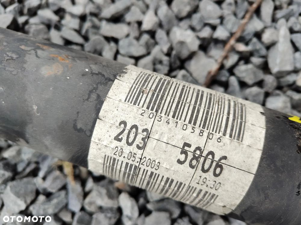 MERCEDES W209 CLK 3.2 v6 WAŁ NAPĘDOWY 2034105806 Benzyna - 5