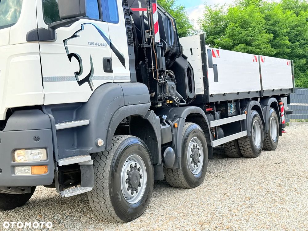 MAN * MAN 41.440 TGS * Napęd 8x6 * HDS Kran Hiab 700 E-9 HIPRO * 22 M * Energetyka * Sprowadzony * - 5