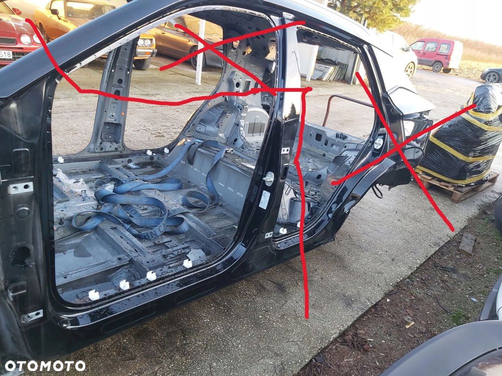 OMODA 5 E5 C5 Słupek lewy przód A środkowy B próg bok ćwiartka - 1