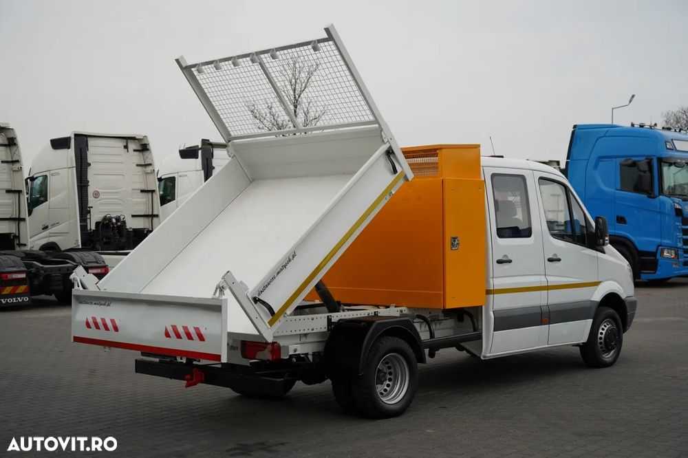 Mercedes-Benz SPRINTER 513 / BASCULATOR / CU DOUA PERECHI / 7 LOCURI / DOUĂ PERECHI / MANUAL / IMPORTAT - 5