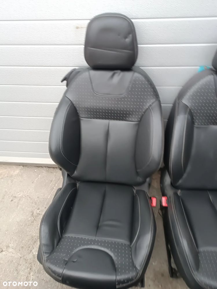 FOTELE PRZÓD TYŁ KANAPA  WNĘTRZE SKÓRY CITROEN DS3 - 5