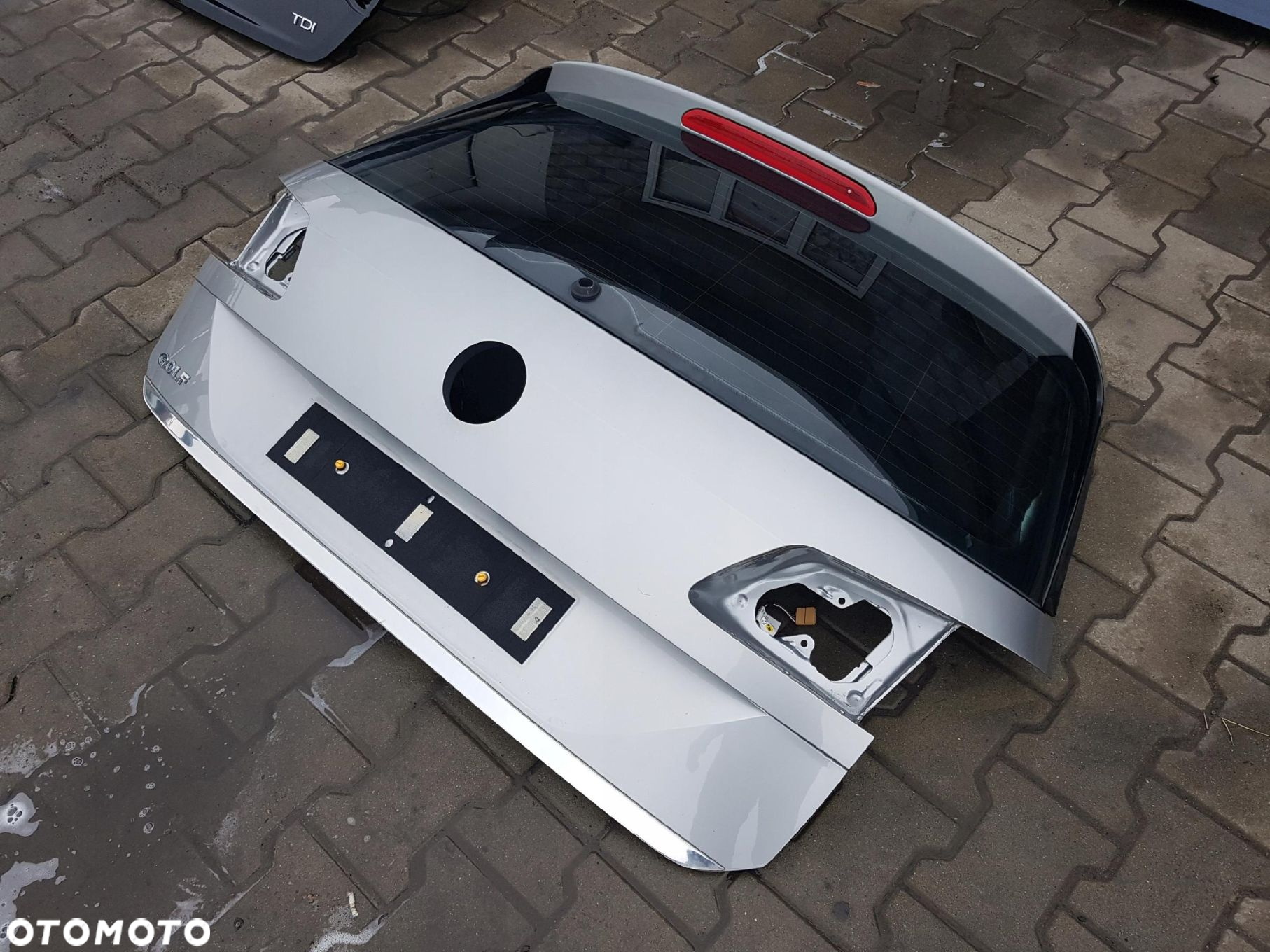 VW GOLF 7 VII SPORTSVAN 14-17r KLAPA BAGAŻNIKA TYŁ LB7W - 4