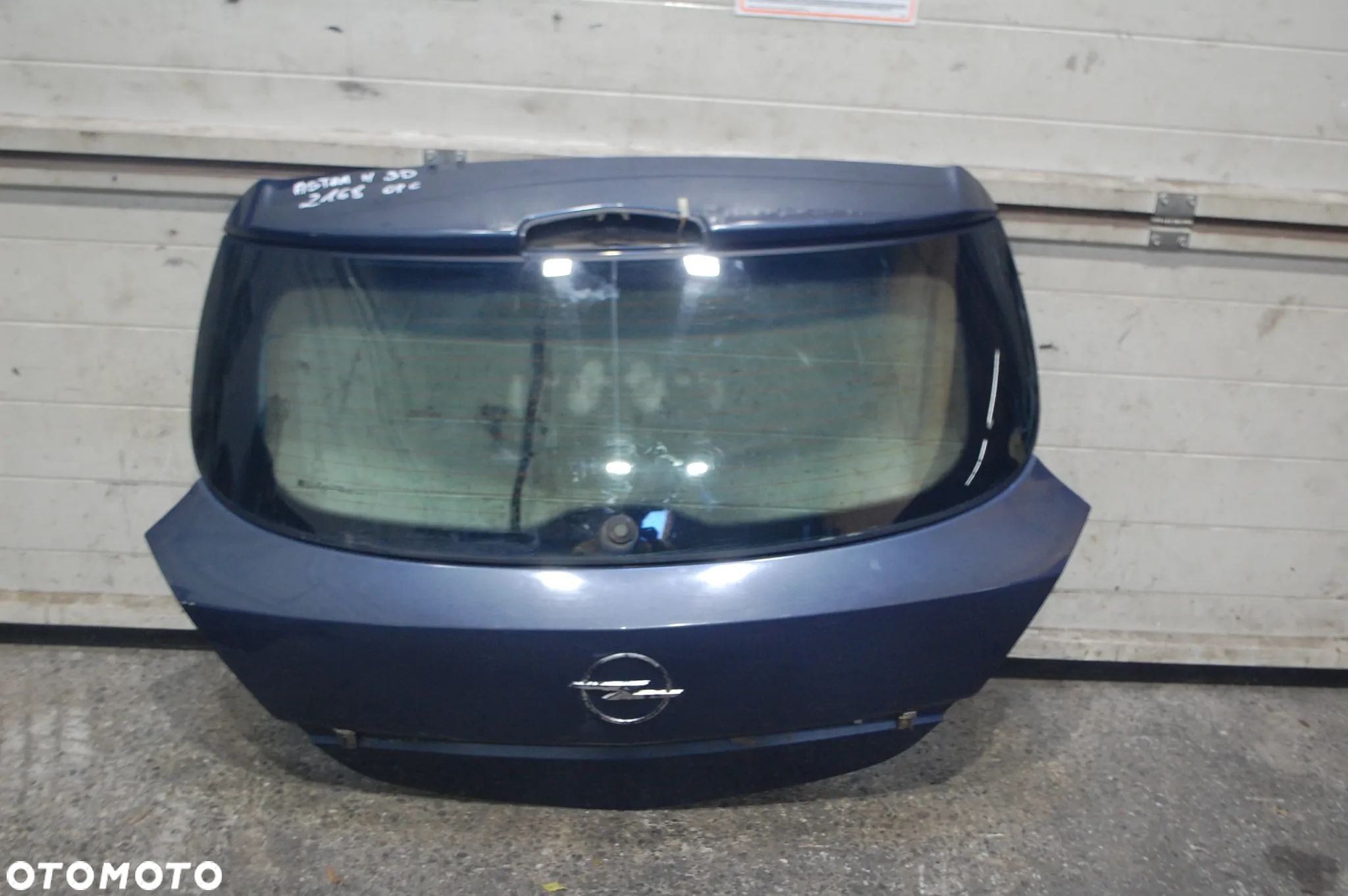 KLAPA BAGAŻNIKA TYŁ TYLNA OPEL ASTRA III H 3D OPC Z168 - 1