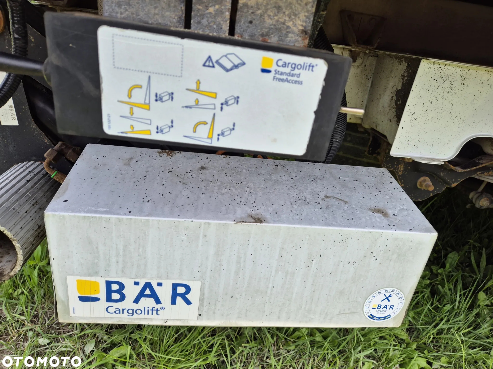 Kontener 8 palet winda 750kg Bar, Regulowana szerokość podramówki, Master, Iveco, Ducato, Inne - 7