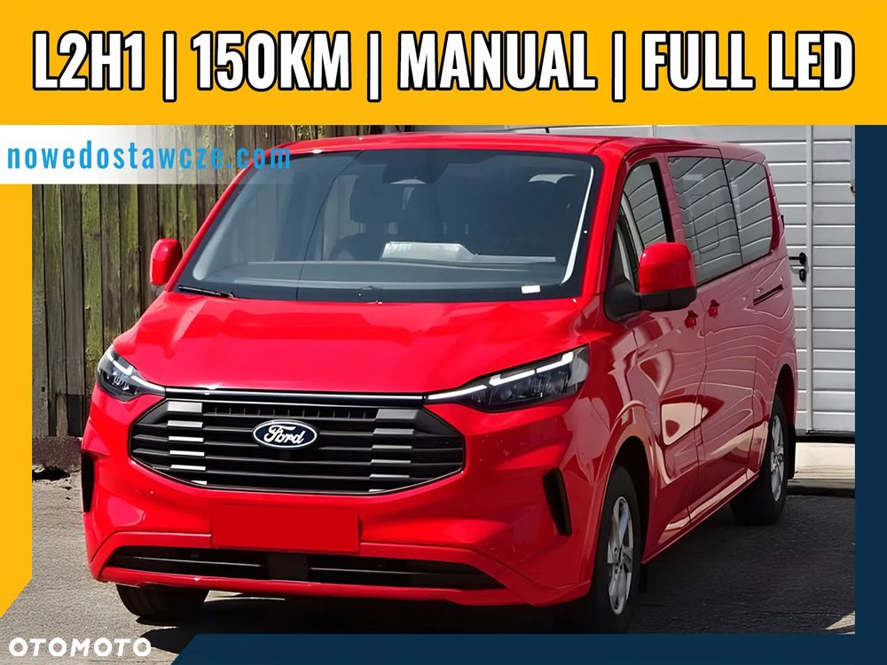 Ford TRANSIT CUSTOM 2.0 EcoBlue 150KM M6 LIMITED KOMBI M1 320 L2 - 2