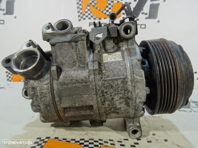 Compressor Do Ac / Ar Condicionado Bmw 1 (E87)  4472601851 / 6Sbu14c / - 3