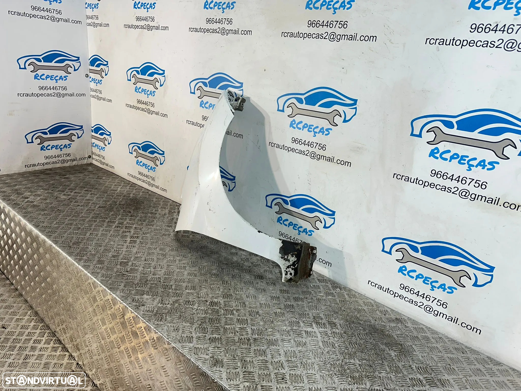 Conjunto Guardalamas Esquerdo Ford Fiesta MK6 VI 6 2008 - 2017 - 4