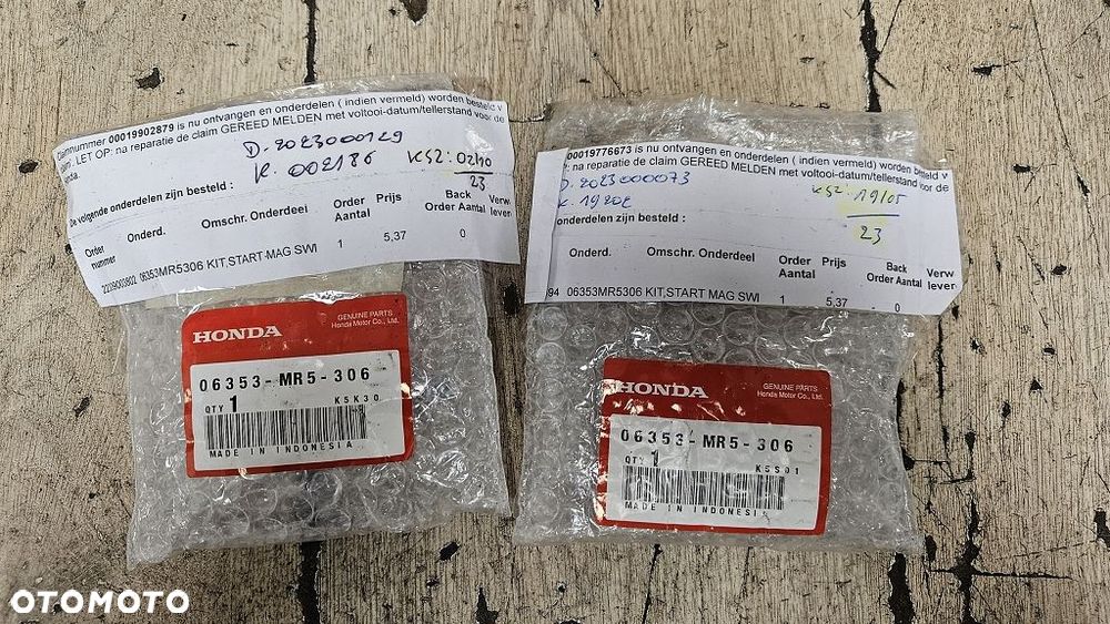 Przekaźnik rozrusznika stycznik Honda 06353-MR5-306 - 8