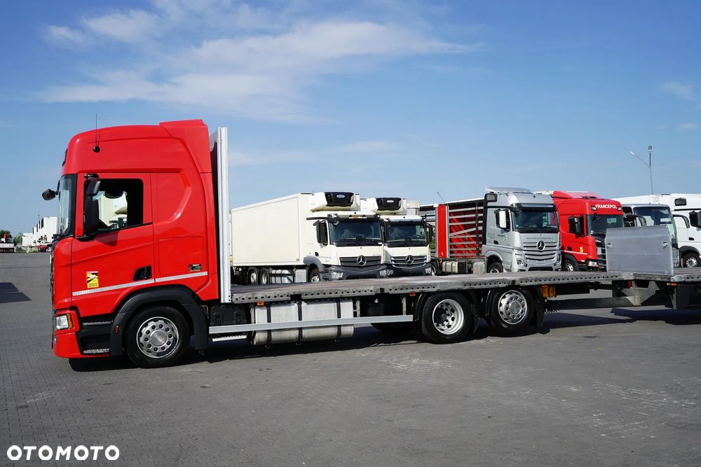 Scania R 450 / ACC / E 6 / ZESTAW PRZEJAZDOWY / PLATFORMA 2 X 7,75 M / RETARDER - 35