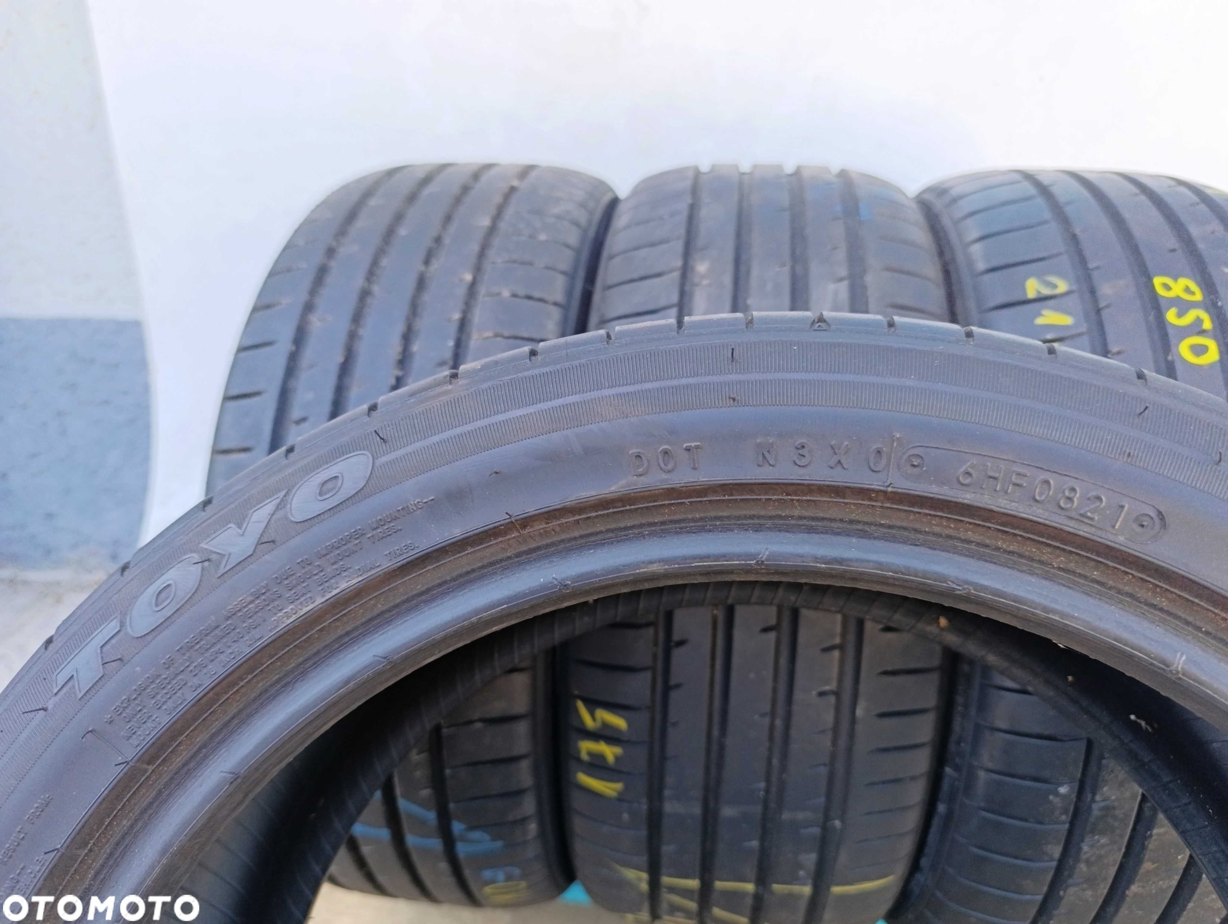 4x 215/45 R18 89W Toyo Proxes R51A 2021r 8mm - 6