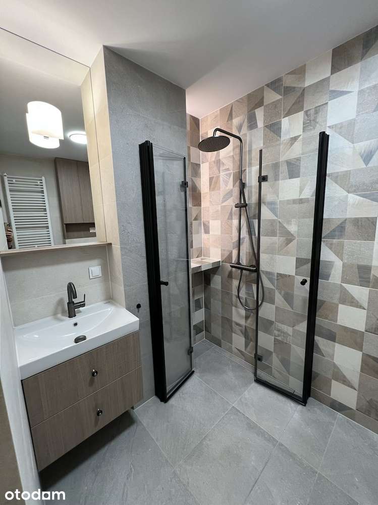 Przestronny, Pastelowy apartament, 2 pok., garaż, kl, klima