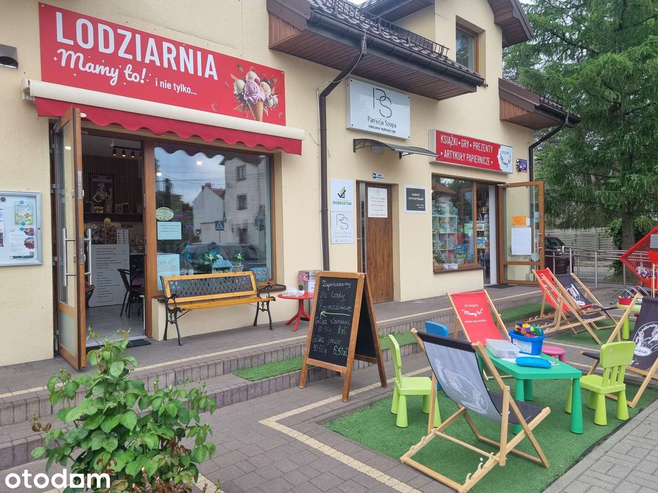 Lokal usługowy na wynajem z parkingiem