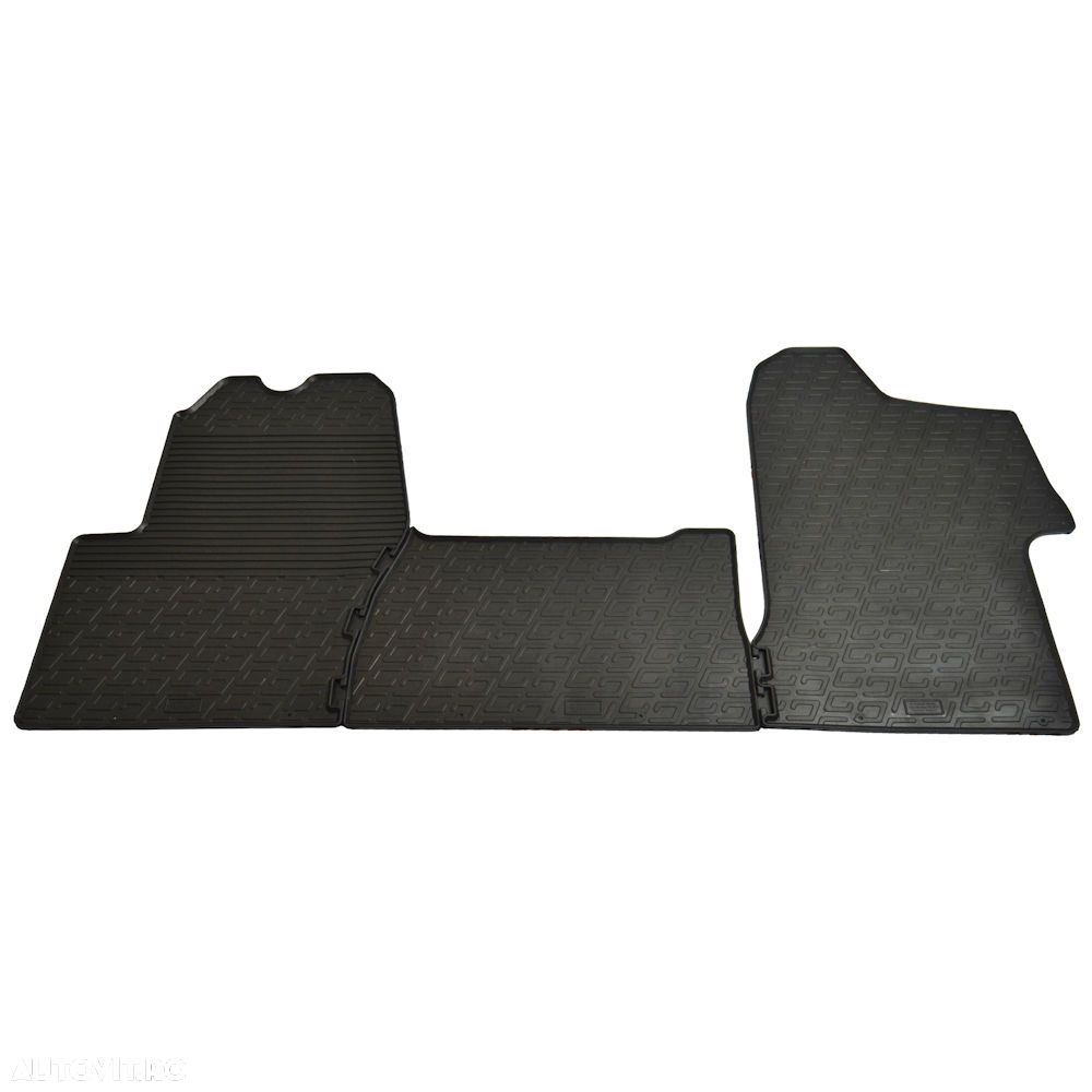 Set covorase auto din cauciuc Renault Master Cargo, Opel Movano Cargo 08.2015-, presuri Gledring culoare Negru, 3 buc. - 1