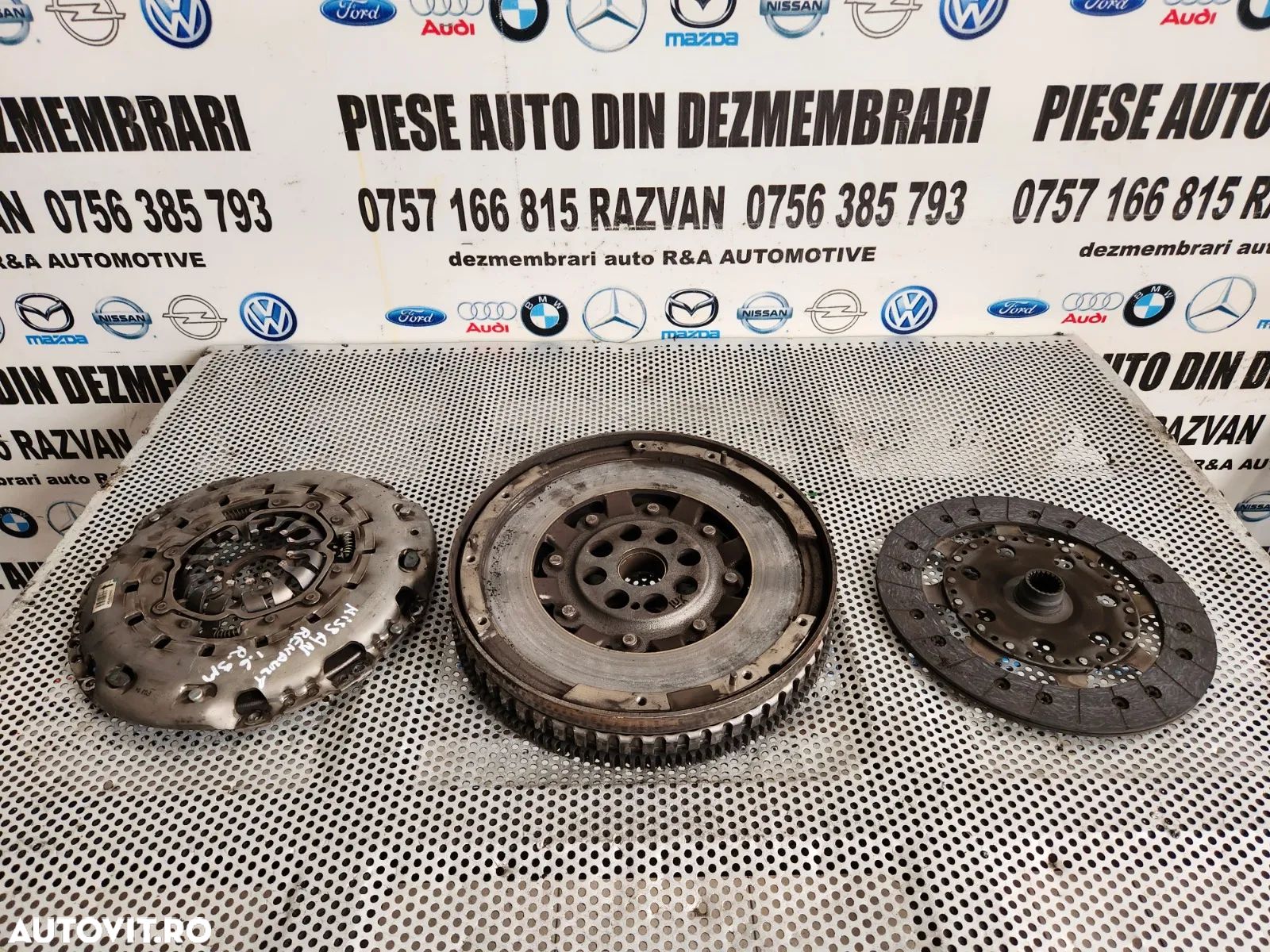 Kit Ambreiaj Volanta Disc Placa Renault Kadjar Captur Nissan Qashqai J11 Xtrail 1.6 Dci Euro 5/6 4x4 Motor R9M 6+1 Trepte Cod 123103008R - Dezmembrari Arad - 1