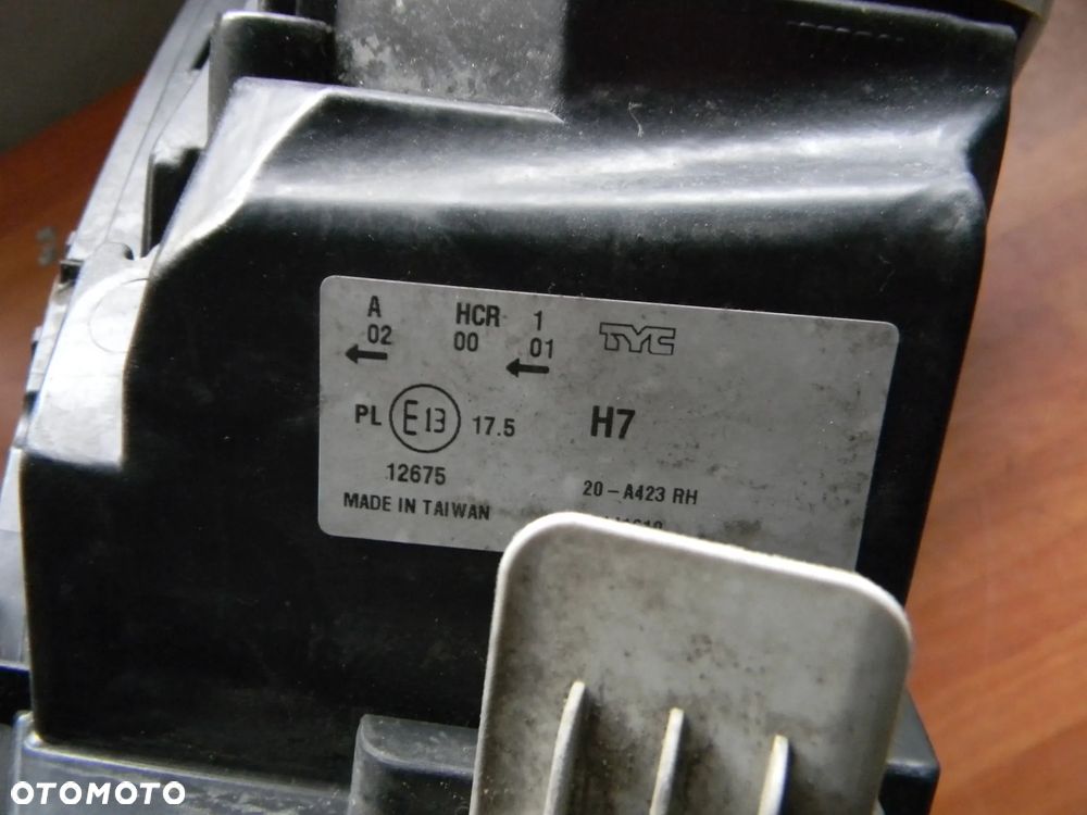 lampa prawa soczewkowa OPEL CORSA C COMBO EUROPA - 6