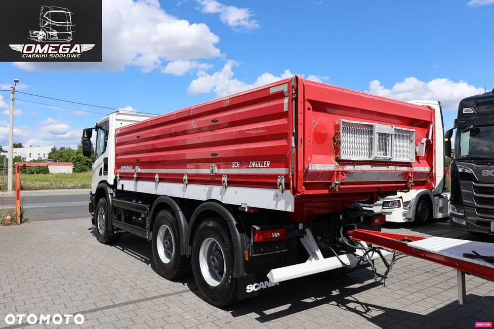 Scania P 450 XT / 6X4 /  WYWROTKA + PRZYCZEPA / ZESTAW / - 4