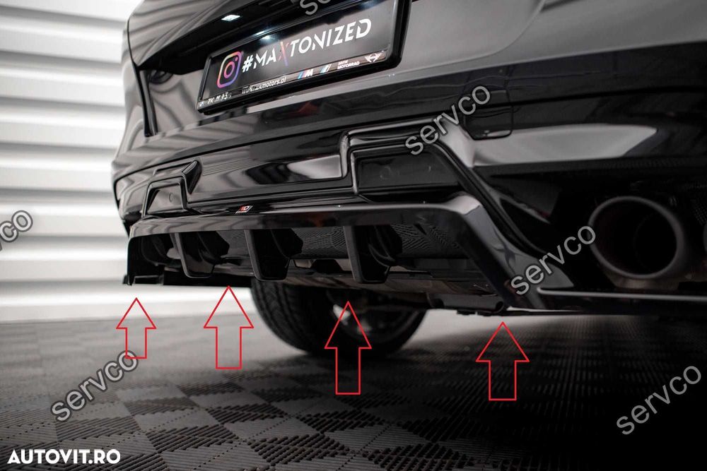 Pachet Body kit tuning Bmw X6 M F96 2020- v2 - Maxton Design - 5