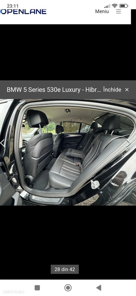 BMW Seria 5 530e Aut. Luxury Line - 6