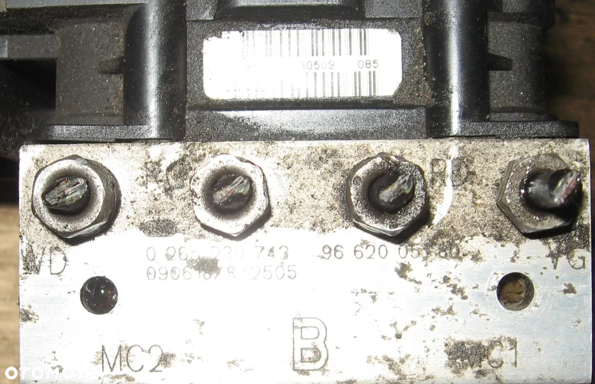 PEUGEOT 407 ABS sterownik 9666148080 - 6