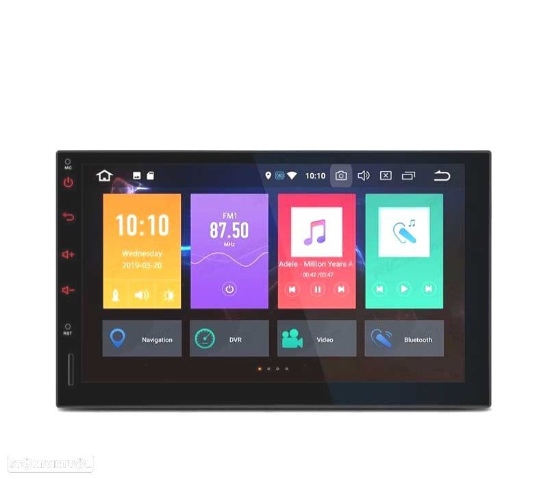 AUTO RADIO GPS UNIVERSAL 2 DIN ECRA TACTIL 7" - 1