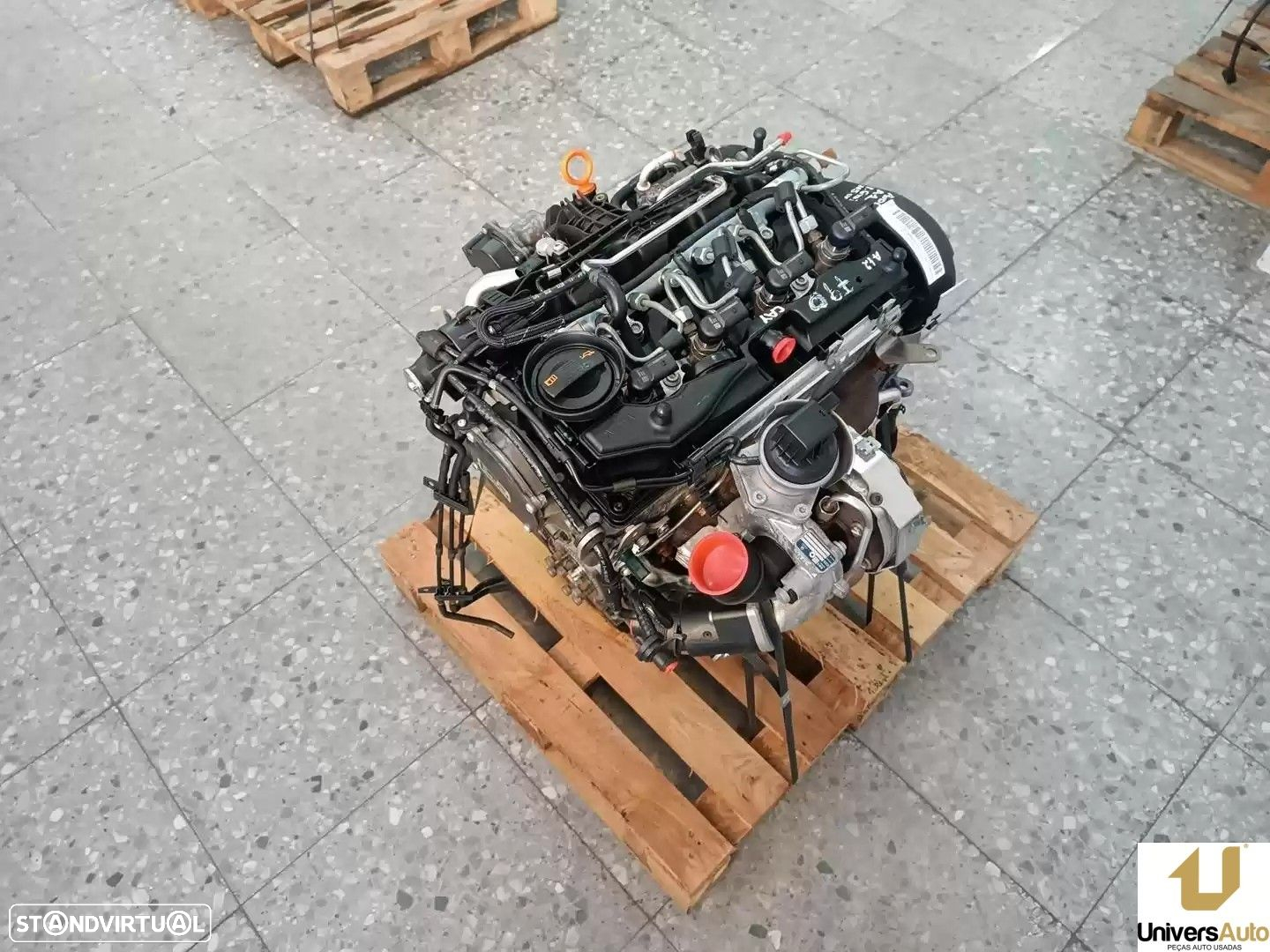 MOTOR COMPLETO AUDI A1 SPORTBACK 2012 -CAY - 3