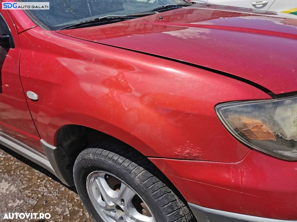 Capota Motor Mitsubishi Outlander 2003 - 2008 Culoare Rio Red Metallic R20 R20B [0584] - 4