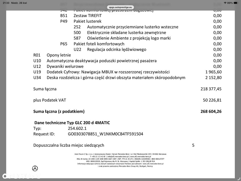 Mercedes-Benz GLC 200 d 4-Matic - 14