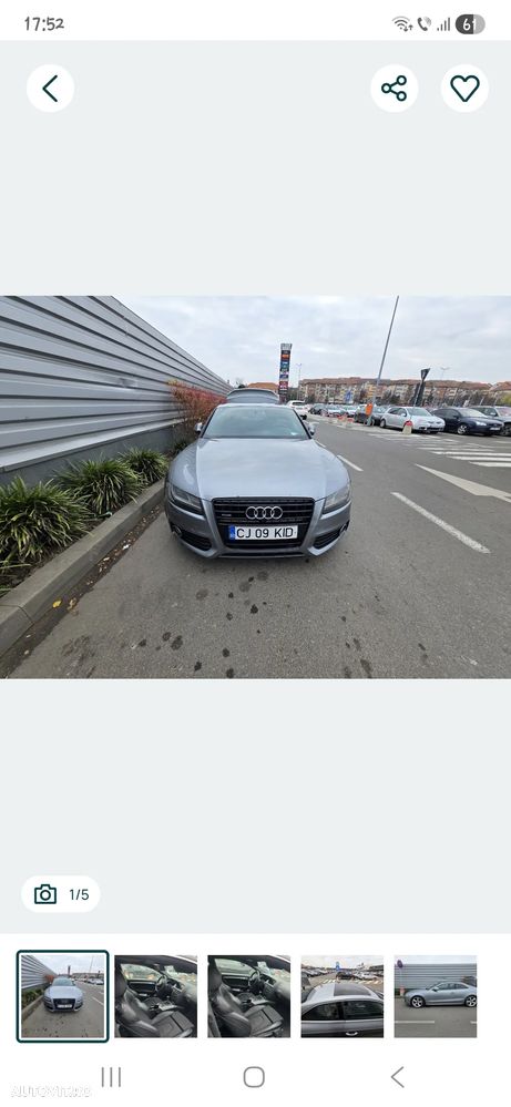 Audi A5 3.0 TDI Sportback quattro DPF - 1