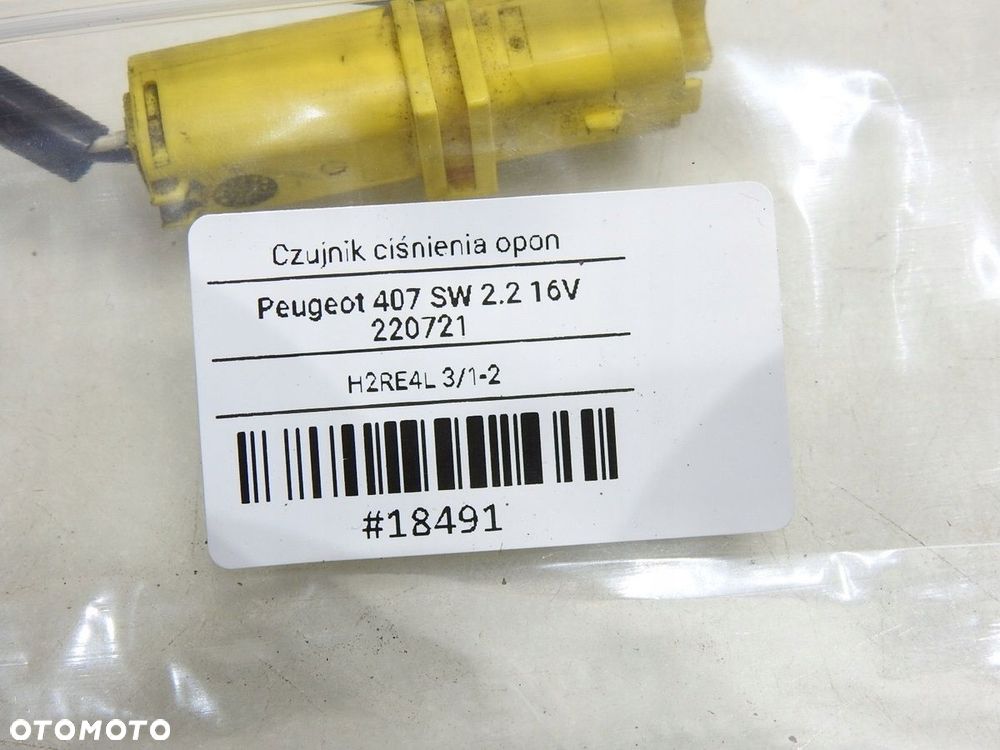 CZUJNIK CIŚNIENIA OPON PEUGEOT 407 9655026480 - 7