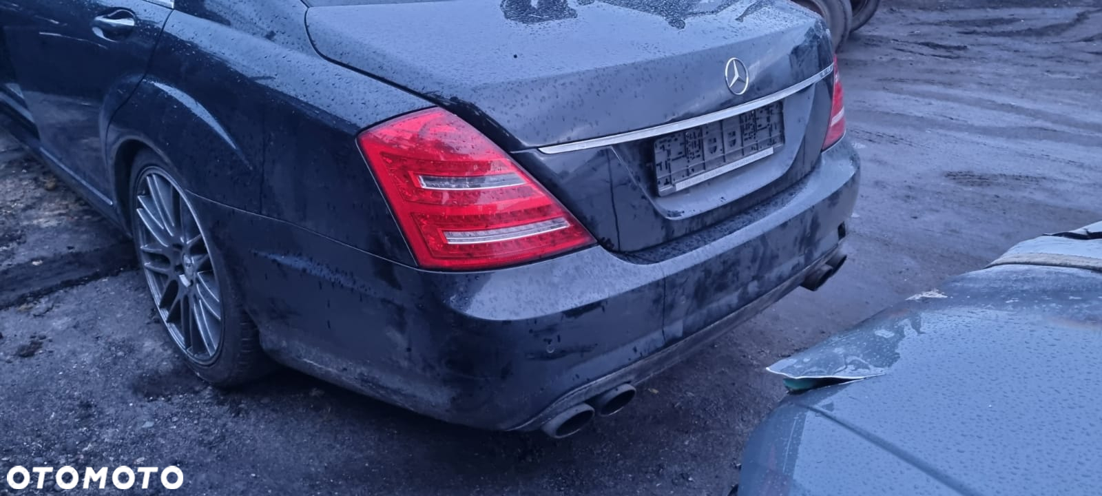 Ćwiartka tylna tył błotnik Mercedes S Klasa S63 AMG W221 2011r. - 4