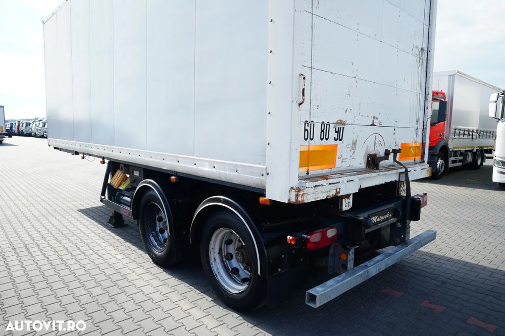 Samro / KIT / SEMIREMORCĂ / CONTAINER / TRAVERSĂ / B-TRAIN / 7,3 + 7,3 m / PODEA REZISTENTĂ - 11