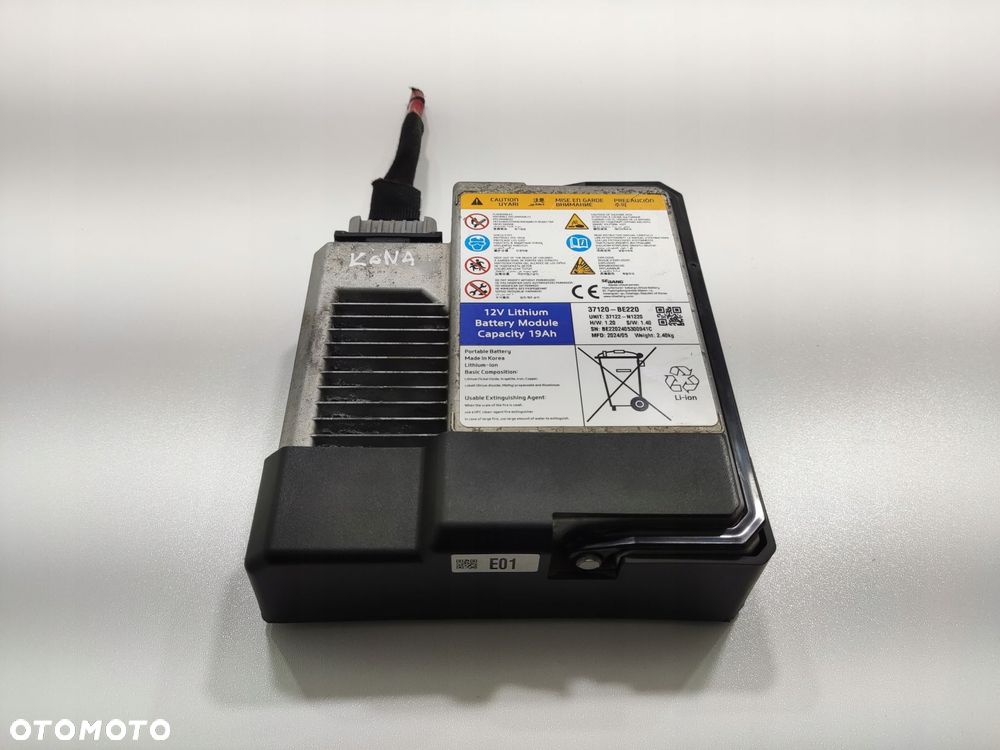 bateria moduł baterii hyundai kona ii 1.6 hybryda 2023-2025 37120-be220 - 2
