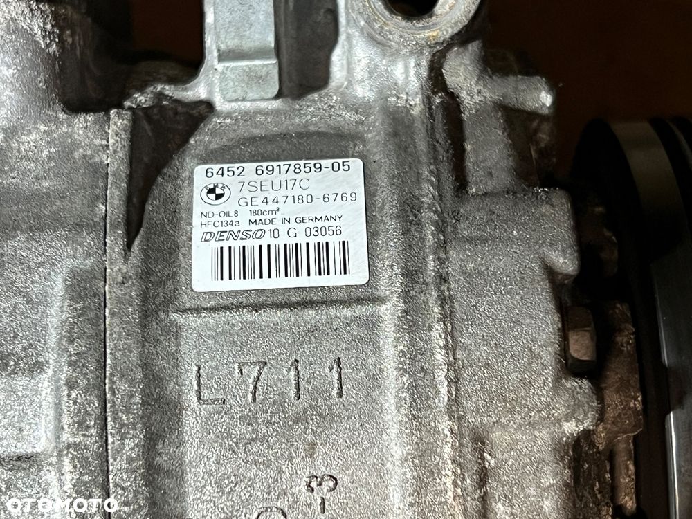 Kompresor sprężarka klimatyzacji pompa M57N 2.5d 3.0d 177km 218km - 3