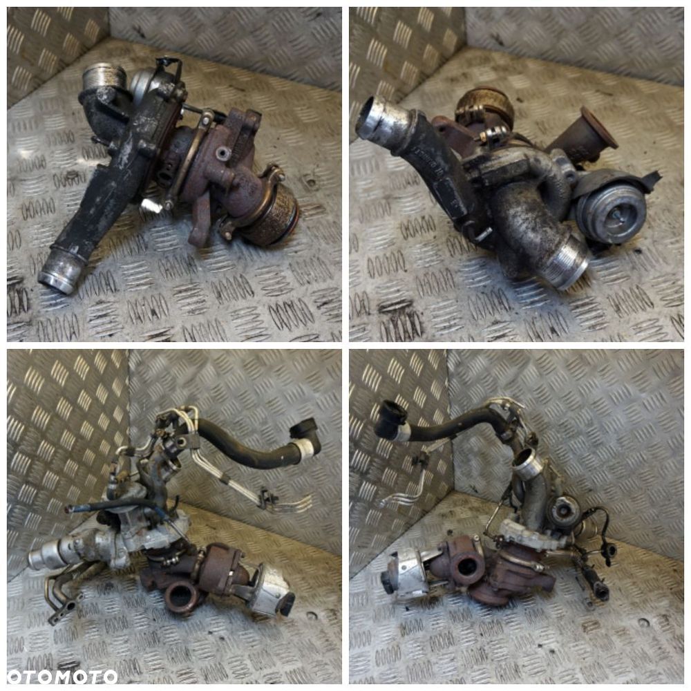 TURBOSPRĘŻARKA TURBINA TURBO C5 II LIFT 2.2 HDI 16V 0375P1 1672351280 BITURBO CITROEN 2004-2007 - 1