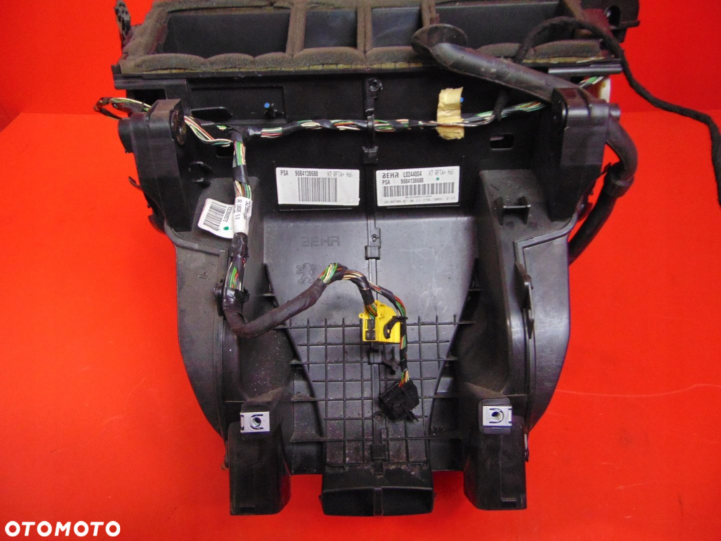 CITROEN C5 III X7 08- OBUDOWA NAGRZEWNICA CLIMATRONIC 2 STREFY EUROPA - 3