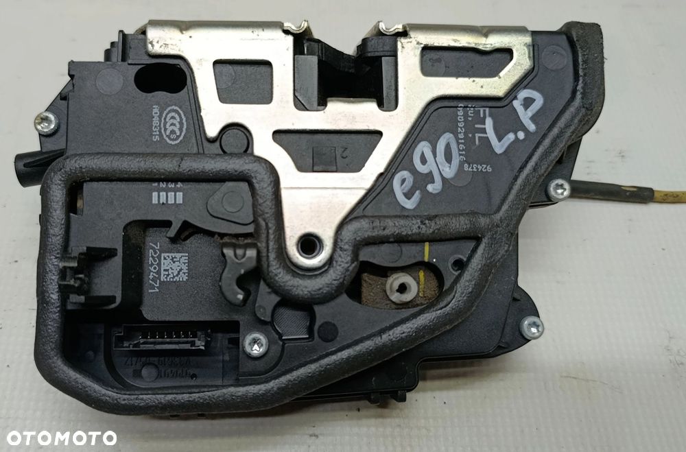 BMW E91 zamek drzwi przednie przód lewe 7 PIN Europa E90 - 1