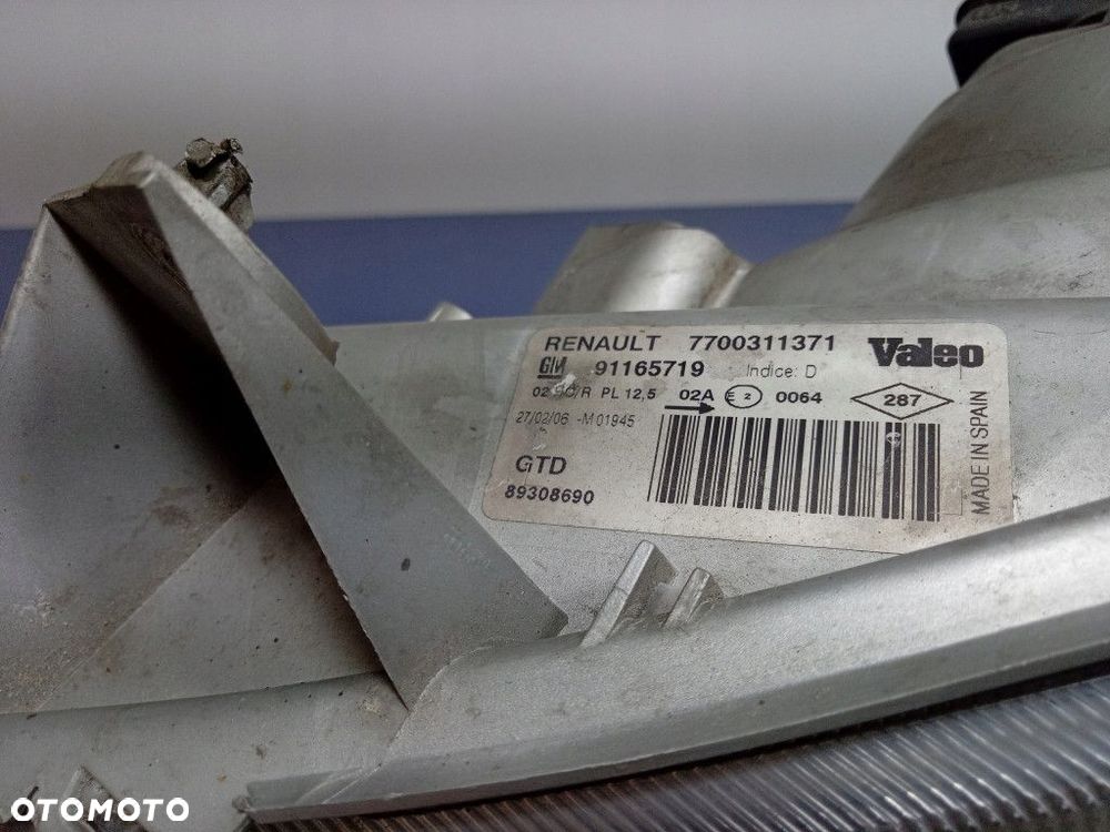 RENAULT TRAFIC II VIVARO A REFLEKTOR LEWY LAMPA PRZEDNIA 7700311371 - 15