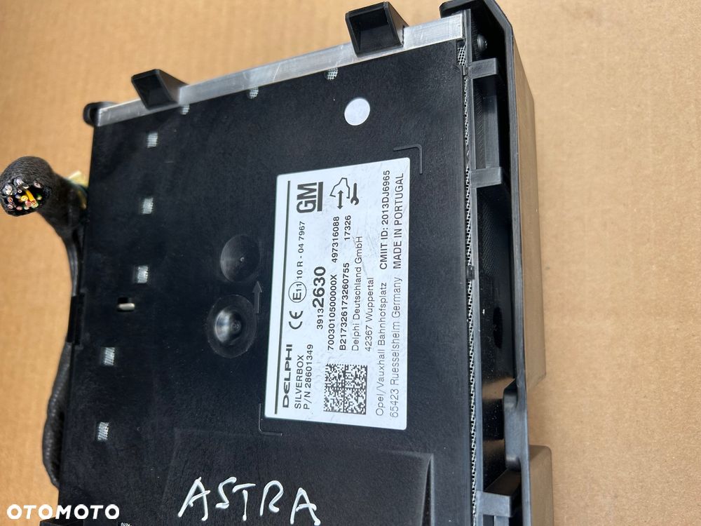 Opel Astra K moduł silverbox 39132630 sterownik - 2