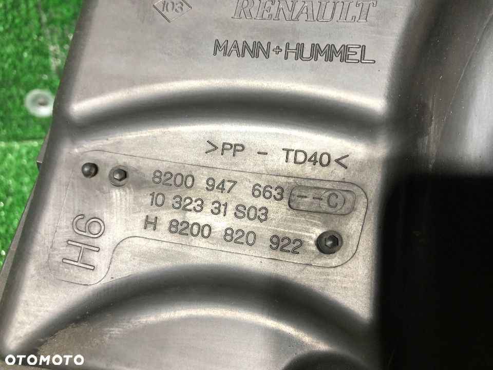 RENAULT MEGANE III SCENIC III 1.9 DCI OBUDOWA FILTRA POWIETRZA 8200947663C - 3