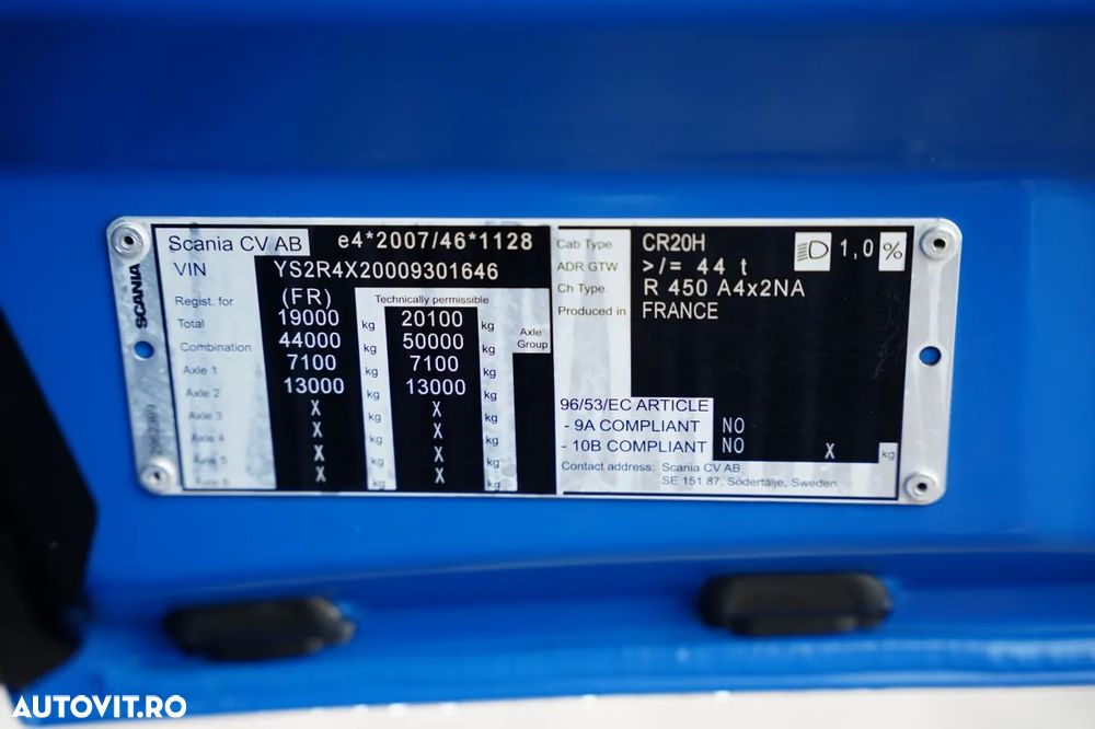 Scania R 450 / SISTEM HIDRAULIC / RETARDER / I-PARK COOL / JANTE DIN ALIAJ / EURO 6 - 37