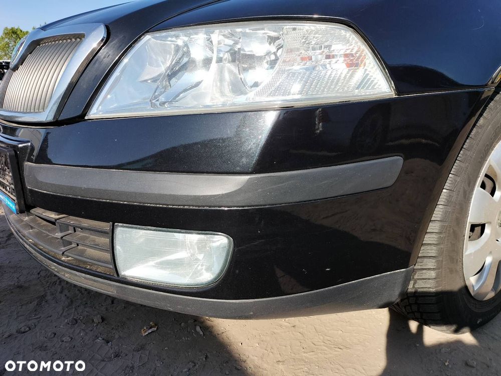 KOMPLETNY PRZÓD MASKA ZDERZAK LAMPA BŁTONIK SKODA OCTAVIA II - 8