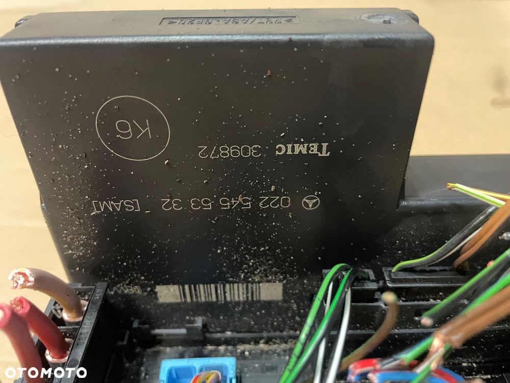 0225455332 moduł sam skrzynka bezpieczników mercedes e w210 - 4