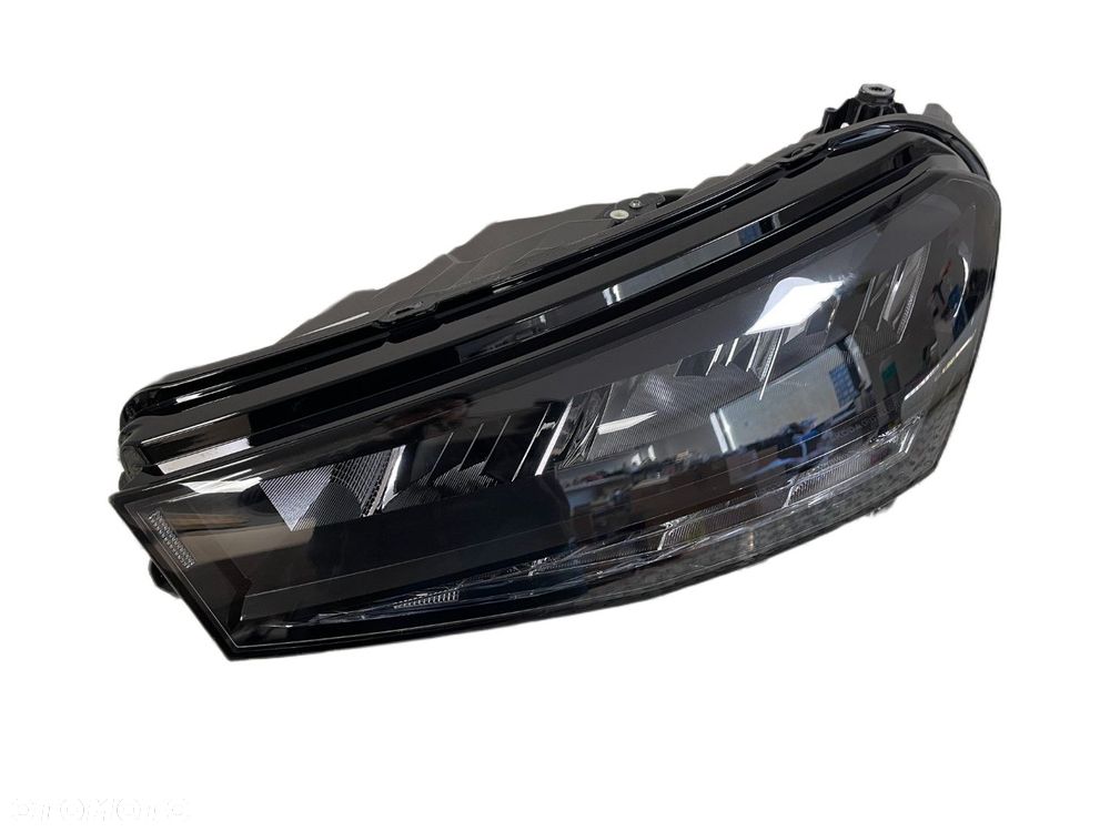 SKODA FABIA 4 IV LAMPA LEWA PRZEDNIA PRZÓD FULL LED REFLEKTOR IDEALNA 6VB940015 EUROPA - 1